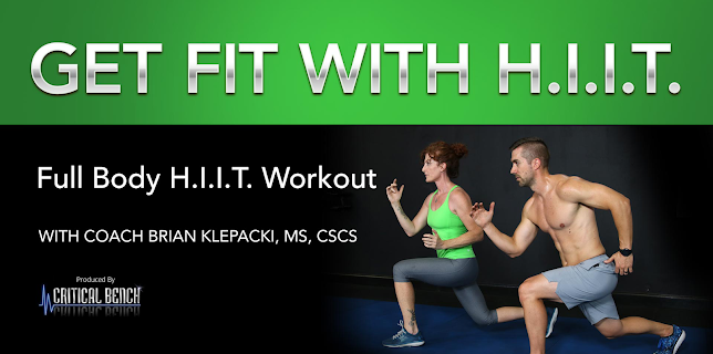 Full Body High Intensity Interval Training (H.I.I.T.) Workout