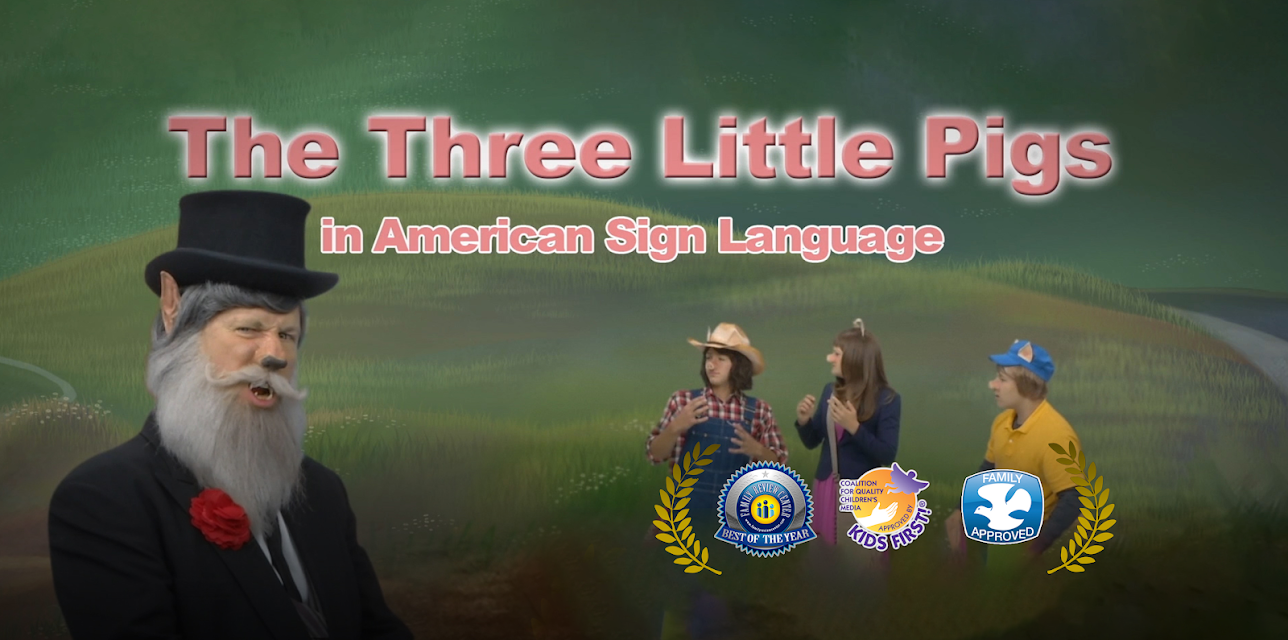 The New Three Little Pigs in American Sign Language (2015)