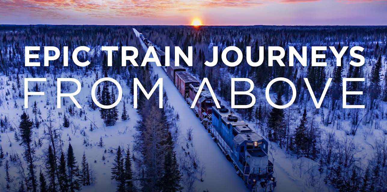 Epic Train Journeys from Above