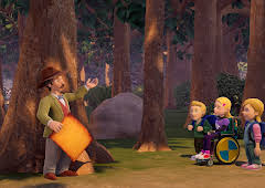 Dollaalmmái Sam: Pontypandy dološ geaidnu - Den gamle Pontypandy-veien