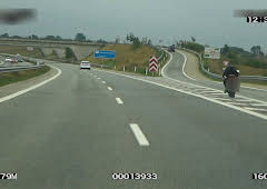 Fångat på polisens kamera Danmark