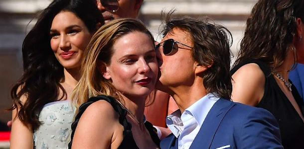 Rebecca Ferguson om att filma med Tom Cruise - "har kommit varandra nära"