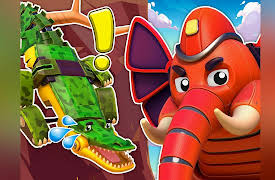 AnimaCars: Rescue Team: Canyon rescue / The Crocodile Car's Clones