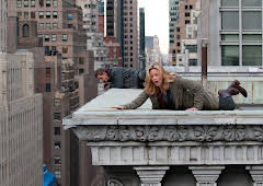 Man on a ledge