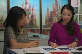 En dag hos Disney (Kortfilmer): Grace Lee: Storybook-kunstner