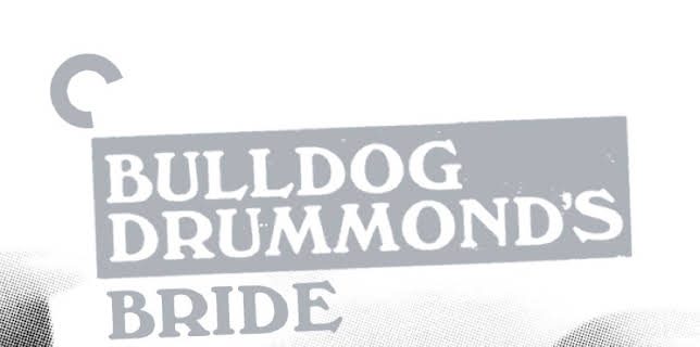 Bulldog Drummond's Bride (1939)
