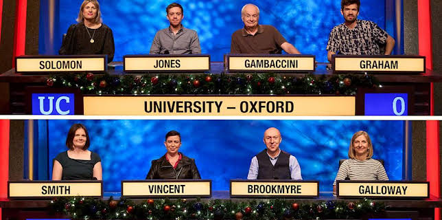 7:30 PM: University Challenge | BBC Four | 11/26 2025