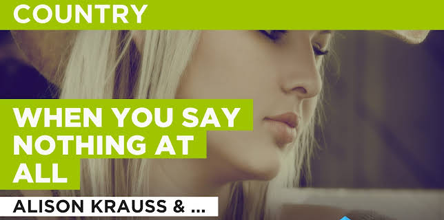 When You Say Nothing At All (1995)