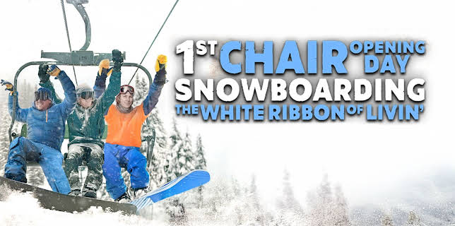 1st Chair Opening Day Snowboarding the White Ribbon of Livin' (2024)