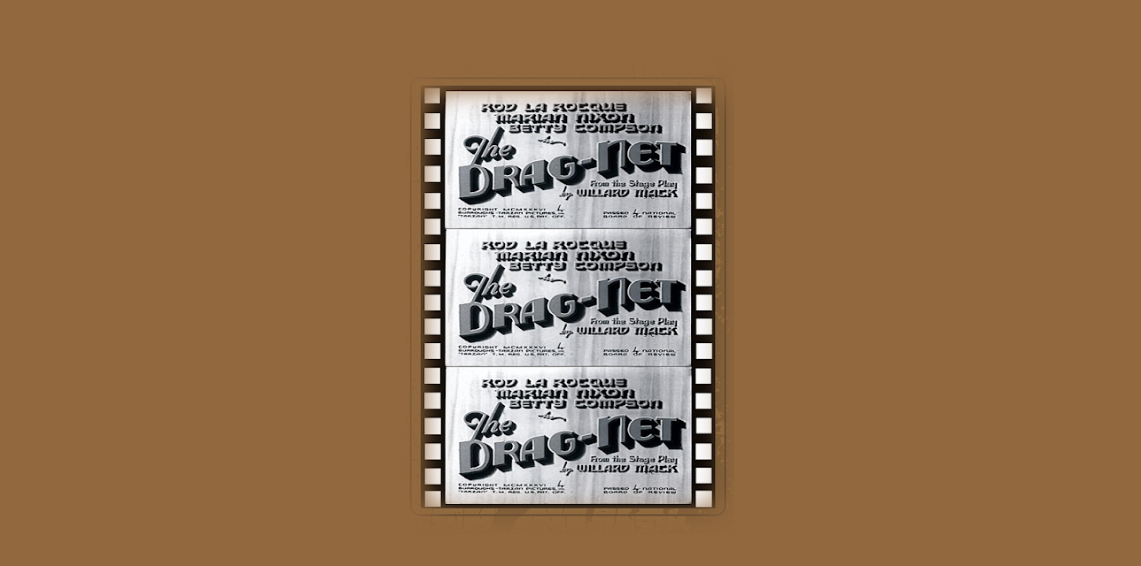 The Drag-Net (1936)