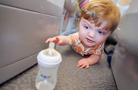 The Anazala Family: Baby Crawls for the First Time