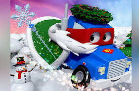 Christmas in Car City: The Christmas Spirit Truck / Supertruck the Giant Sledge