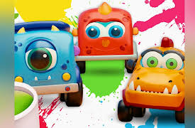 Mocas - Little Monster Cars: Paint