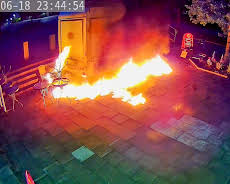 Fångat på polisens kamera