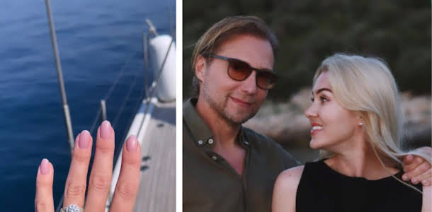 Isabella Löwengrip förlovar sig med sin Paul