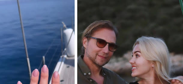 Isabella Löwengrip förlovar sig med sin Paul