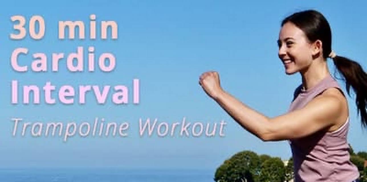 30 Min Cardio Interval Trampoline Workout (2021)