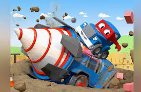 Super Truck of Car City: Super Truck: The Giant Drill / The Zamboni Truck