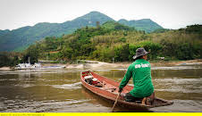 Auf dem Mekong durch Laos