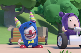 Oddbods - Funny Cartoons For Kids: Clown Off