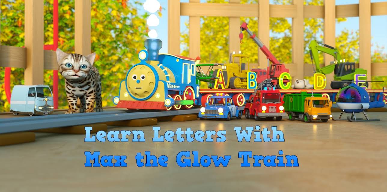 Learn Letters With Max the Glow Train