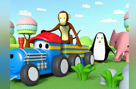 Learn with Ted The Train: Learn Animals : The Circus / Surprise Eggs