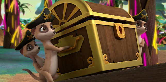 09:15: Paw Patrol: Jungelvalpene redder surikatpiratene / Jungelvalpene redder en Hum-Flodhest! | NRK Super | 1/28 2026