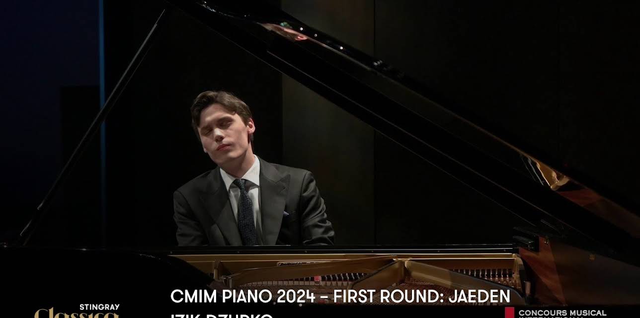 CMIM Piano 2024 – First Round: Jaeden Izik-Dzurko (2024)
