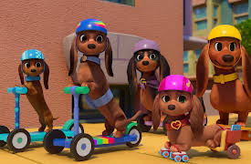 Pretzel and the Puppies: Roller-Dogs / Sniff & Share