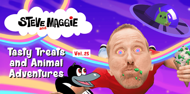 Steve and Maggie - Tasty Treats and Animal Adventures (Vol. 25) (2025)