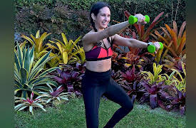 10 Day Fat Burning Barre Blend: 40 min Barre Inspired Routine with Weights & Cardio Bursts