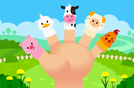 Pinkfong! Animal Songs & Play: Farm Animals Finger Family