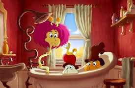 Gröna ägg och skinka: Räv