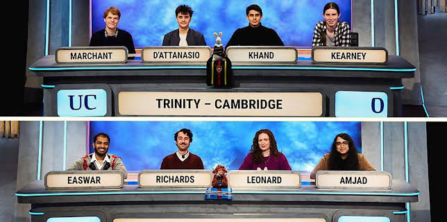 8:30 PM: University Challenge | BBC Two | 12/8 2025