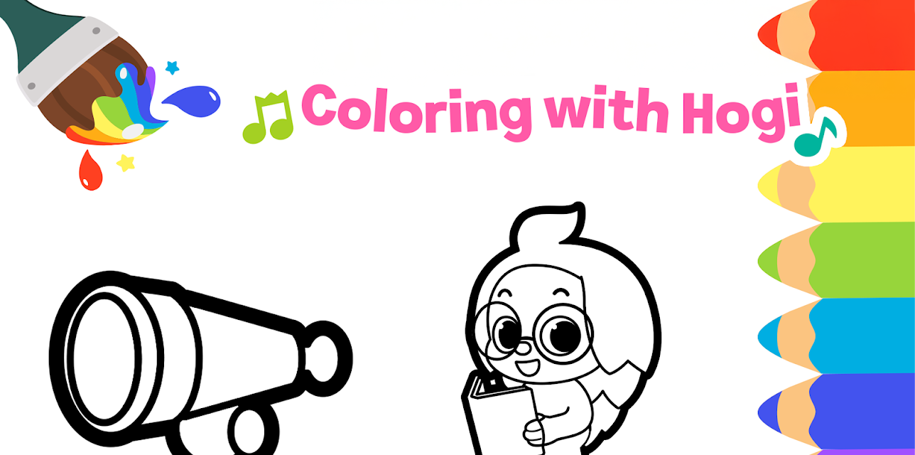 Pinkfong! Coloring with Hogi