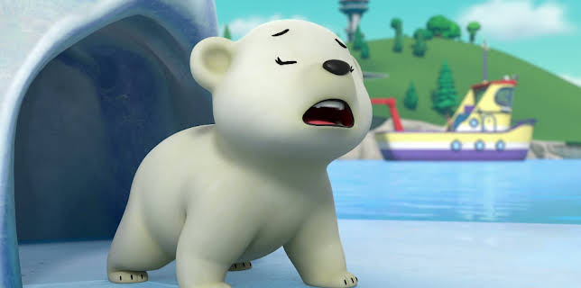 16:35: Paw Patrol: Valpene redder en forblåst isbjørnunge / Valpene redder utekinoen! | NRK Super | 1/19 2026