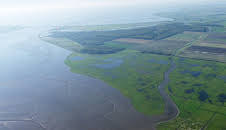 Land im Gezeitenstrom