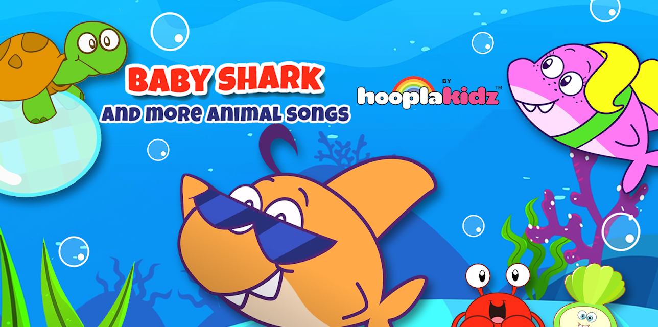 Baby Shark and More Animal Songs by HooplaKidz (2020)