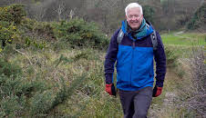 Weatherman Walking