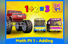 Brain Candy TV: Monster Truck Math Part 1 - Adding