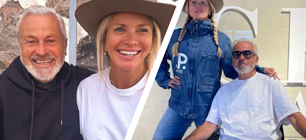 Bilderna på Carolina Gynnings pappa chockar - "magisk man"