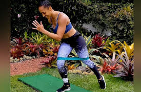 HIIT Workouts for Fat Loss: 15 min Glutes Workout with Band