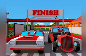 Cars Town: Cars Town: The Racing Car and the Hot Rod racing