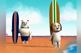 The Treetop Sisters: Surfer Puppy