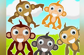 ABC and 123: Five Little Monkeys