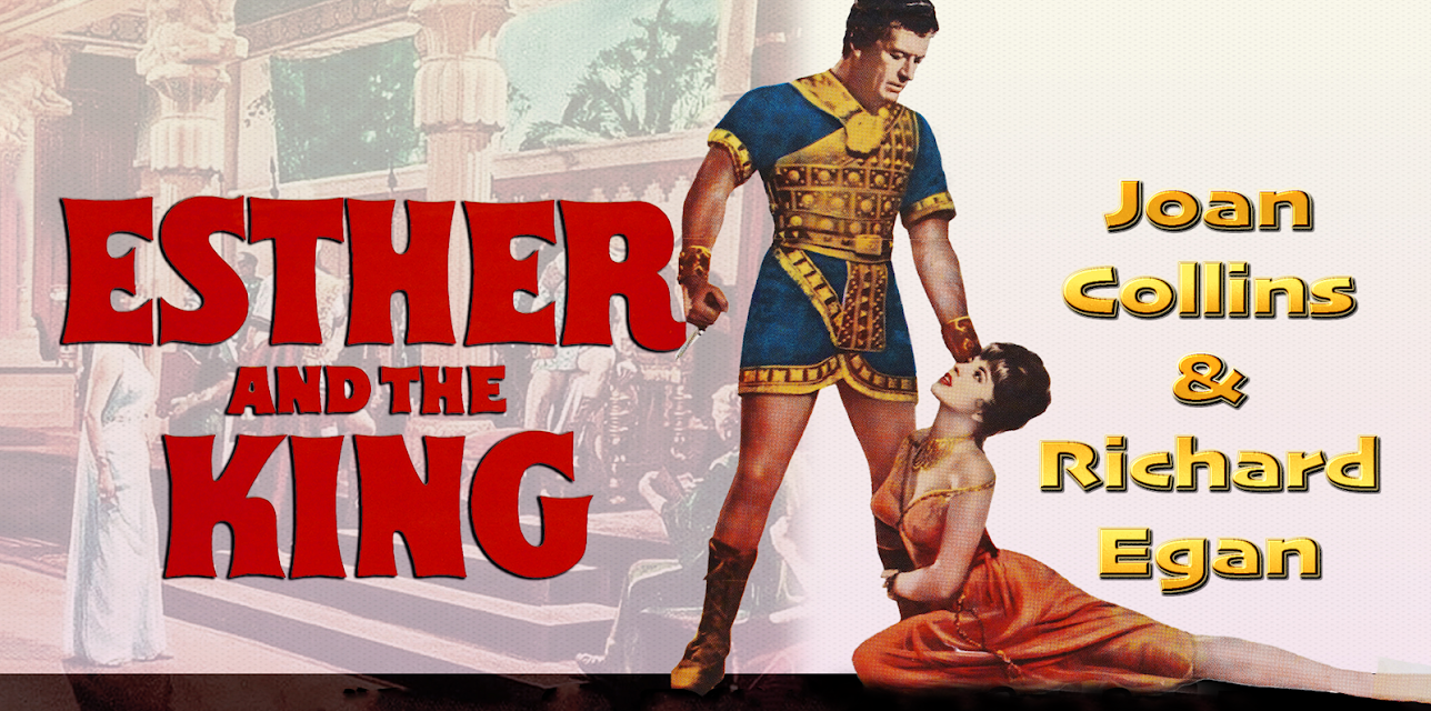 Joan Collins and Richard Egan in "Esther and the King" - A classical biblical epic! (1960)