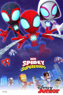 08:05: Marvel Spidey y su superequipo (T2): Ep.7 Atrapados en la arena / Demasiada diversión | Disney Junior | 3/28 2026