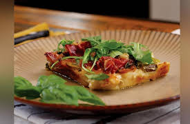 Fresh. Simple. Healthy.: Prosciutto, Arugula & Cheese Pizza