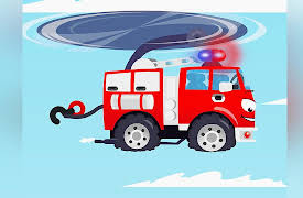 Little Super Cars: Red Fire Truck