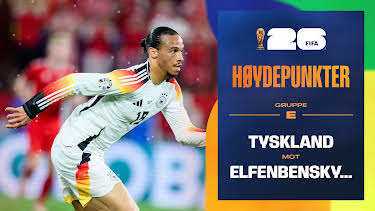 08:30: Fotball-VM 2026 Høydepunkter: Tyskland–Elfenbenskysten | NRK 1 | 6/21 2026